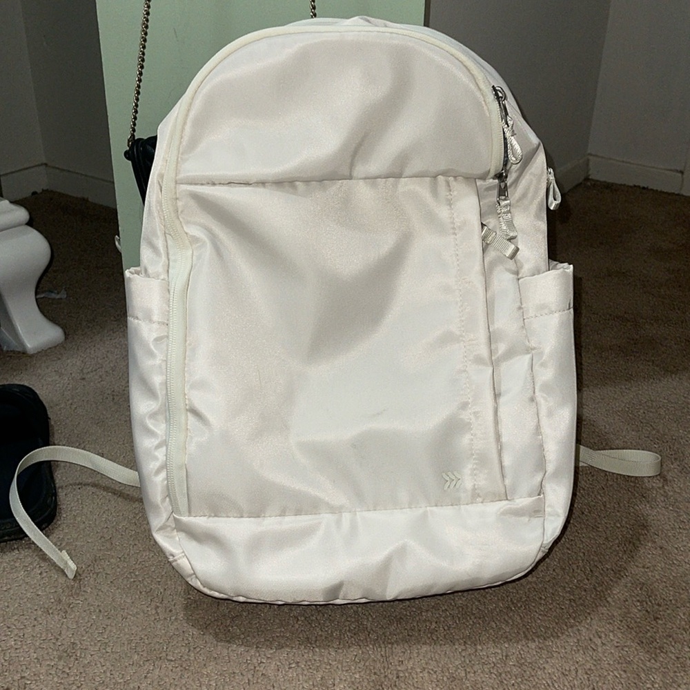 White target backpack (few stains)